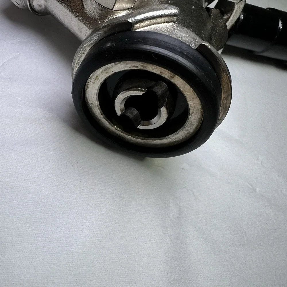 New D-Keg Coupler Tap Head Beer‎ Pull Turn Moving Black Plastic Knob